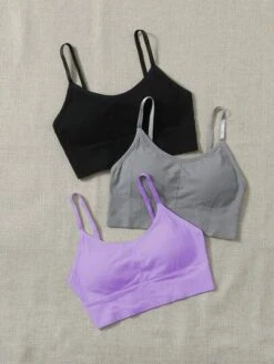 3pcs Seamless High Stretch Sports Bra -Sculptive Wear 16893023565ab65ea7057448f4c5b4ad31c760f38b thumbnail 405x552