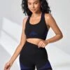 Colorblock Racer Back Sports Set -Sculptive Wear 16893061301b243c178bacafd8af89b2bde378504a thumbnail 405x552