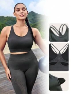 SHEIN Leisure Plus High Support Sports Bra -Sculptive Wear 168931901334b64da3bca61cf6c6380367053f8bb4 thumbnail 405x552