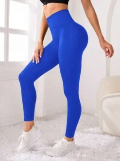 Solid Tummy Control Seamless Sports Leggings -Sculptive Wear 1689322309171dcb3165c221126e3c9e6f3b633f91 thumbnail 405x552