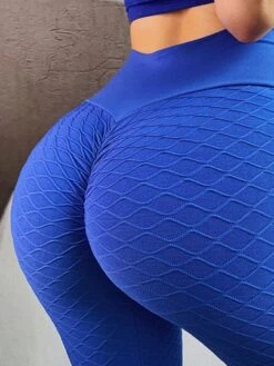 Women's Sports Hip Lifting V Waist Tummy Control Yoga Leggings Sports Bubble Textured Leggings -Sculptive Wear 1689574893ea0de04f99aaf7e1cf3da2d2e5e8db28 thumbnail 405x552