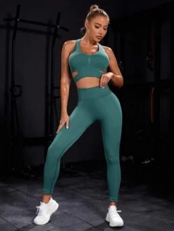 Cut Out Waist Sports Set