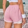 SHEIN Leisure 2 In 1 Tulip Hem Sports Shorts -Sculptive Wear 16898309439ea19e0636deb827a740fa6a6755a380 thumbnail 405x552