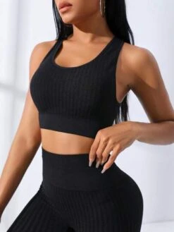 Crisscross Back Sports Set -Sculptive Wear 168984011758257112b648e5ade5fccd22851a750e thumbnail 405x552