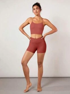 GLOWMODE FeatherFit™ Crisscross Back Sports Bra -Sculptive Wear 16898496350a477431a254b7cdd83ba55bd9f83527 thumbnail 405x552