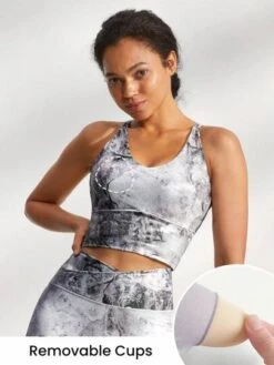 GLOWMODE FeatherFit™ Halter Sports Bra Light Support -Sculptive Wear 16898500483fd1f4c8ede636b829fb2f75e7bf0e1a thumbnail 405x552