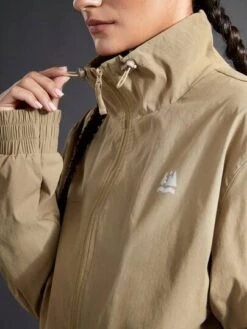 SHEIN In My Nature Ladies' Stand Collar Drawstring Zipper Closure Waterproof Outdoor Sports Casual Hiking & Commuting Jacket -Sculptive Wear 1690007224a02754c9692a5ea3233df489b2033e74 thumbnail 405x552