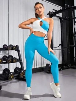 Two Tone Crisscross Sports Set -Sculptive Wear 169019449175babdd5305e24c2f788adb503f31ee0 thumbnail 405x552