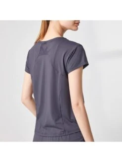 Women's Yoga Top Short-sleeved Summer Outfit, Quick-drying T-shirt With Mesh Patchwork Design, Can Be Worn Outside And Inner Wear, Slim Fit -Sculptive Wear 1690298535abf65e96d588e3d2b54c42d780eb73f4 square thumbnail 405x552