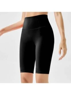 Summer Breathable Quick-drying High-waisted Yoga Shorts With Naked Feeling, Tummy Control For Women Running Cycling Fitness -Sculptive Wear 1690337136355e6b181441bb7b925bf47ad54c05c6 square thumbnail 405x552