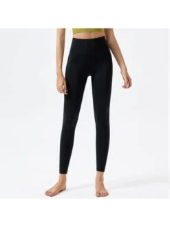 Summer Yoga Leggings For Women, Smooth And Naked Sensation, High Waist Tummy Control, Seamless Workout Gym Pants -Sculptive Wear 1690338962c633fed1e83385321b14e5df184e4cf3 square thumbnail 405x552