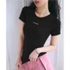 Summer Breathable Short Sleeve Yoga Crop Top For Women, High Elasticity Running Quick-drying Workout Tight T-shirt -Sculptive Wear 1690355308e15a96c46ec96a580db1f582d6998631 square thumbnail 405x552