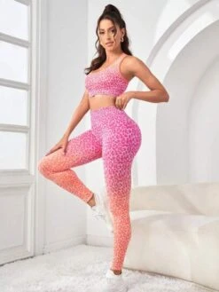Leopard Print Wide Waistband Sports Set -Sculptive Wear 16903671618f6e07d4f68ee50a39c552aab5e6e18c thumbnail 405x552