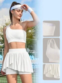SHEIN Leisure One Shoulder Sports Bra & Skort -Sculptive Wear 1690429225ea186769094ba3c895bf46c69d3cfc69 thumbnail 405x552