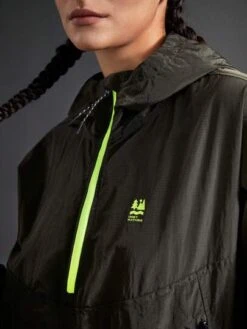 SHEIN In My Nature City Outdoor Water Repellent Zipper Color-blocked Short Jacket -Sculptive Wear 1690437480a38929fa3d88f61f78714aa01ca172c7 thumbnail 405x552