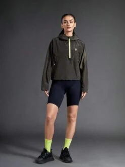 SHEIN In My Nature City Outdoor Water Repellent Zipper Color-blocked Short Jacket -Sculptive Wear 16904374867c24dfc7dbe48cbaa695f32759e973c3 thumbnail 405x552