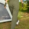 SHEIN In My Nature Women's Outdoor Water-resistant Pants With Adjustable Waist, Super Loose Fit And Elastic Hem, Multiple Pockets -Sculptive Wear 1690443064f2367d0279fa4c536ca36d26f34fbc13 thumbnail 405x552