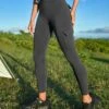 SHEIN In My Nature Solid Flap Pocket Wideband Waist Outdoor Leggings -Sculptive Wear 16904455249c09f6ba986643677125485aa38bd59f thumbnail 405x552