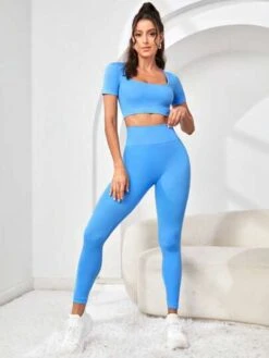 Seamless High Stretch Sports Set -Sculptive Wear 16904627132ad9573b4455750f7a35fdd2db08c5fd thumbnail 405x552