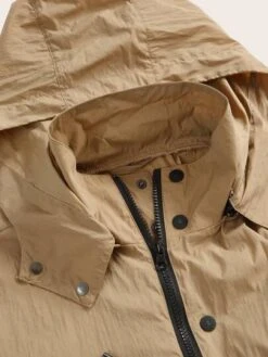 SHEIN In My Nature City Outdoor Water Resistant Hooded Long Work Jacket -Sculptive Wear 16905249406b680ad709a28ed783d7c81bcf6339f4 thumbnail 405x552