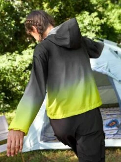 SHEIN In My Nature Urban Outdoor Gradient Water-resistant Short Jacket -Sculptive Wear 1690525137ca0a6f88d66ccc7e1d4dcb7aae3fdf82 thumbnail 405x552