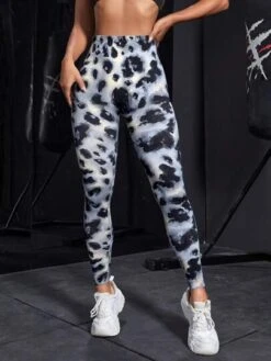 Allover Print Wide Waistband Sports Leggings -Sculptive Wear 1690767334c61efc26bfb544d9f089d95e14d9e1a5 thumbnail 405x552