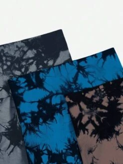 3pcs Tie Dye Wireless High Stretch Sports Leggings -Sculptive Wear 1690945481c45e3b808c772d76268b7776cc4061c7 thumbnail 405x552
