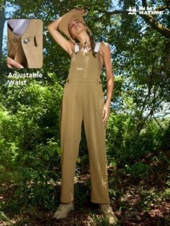 SHEIN In My Nature Women's Urban Outdoor Overalls Suitable For Hiking, Walking, And City Commutes -Sculptive Wear 1690974562c828d653f2bcf2c8bd1c706e07b7819e thumbnail 405x552