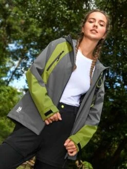 SHEIN In My Nature Urban Outdoor Water Repellent Jacket With Colorblock Front Chest, Functional Features -Sculptive Wear 1691027551a50b78fec8162f5a855db0d20c356dea thumbnail 405x552