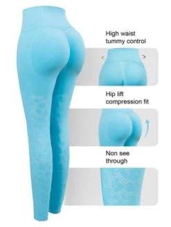 2pcs Wide Waistband Sports Leggings -Sculptive Wear 169116055705af8c5e9215271ca85a80f0bd0cf125 thumbnail 405x552