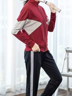 College Style Outdoor Sun Protection Sport Running Suit -Sculptive Wear 1691252410a4417b1e6f5a4f4359f1ca53378dee53 thumbnail 405x552