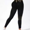 Solid Wideband Waist Sports Leggings -Sculptive Wear 1691398839f56c2b56ee98a133b389652d1df164cd thumbnail 405x552