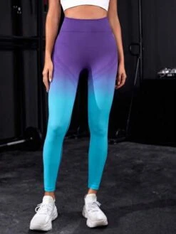 Ombre Tummy Control Sports Leggings -Sculptive Wear 16913995711c3646426e0aca5c68133fdc75a90e99 thumbnail 405x552