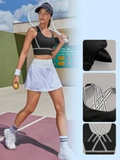 SHEIN Leisure Criss Cross Back Sports Bra -Sculptive Wear 169140750996bc2c5d8253ab4a989eb7557905c38a thumbnail 405x552