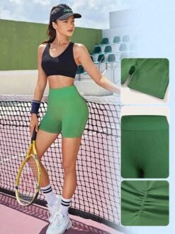 SHEIN Leisure Wide Waistband Sports Biker Shorts -Sculptive Wear 169166926244f4bfa31a65bdab14dd4151e85b92d1 thumbnail 405x552