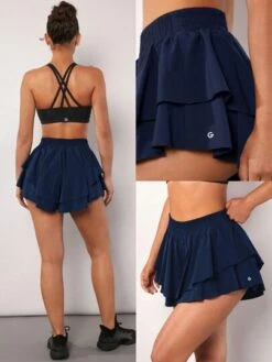 GLOWMODE 2-in-1 Tiered Pocket Shorts -Sculptive Wear 1692005474de16747bf34220bc9e1b46552c9604d4 thumbnail 405x552